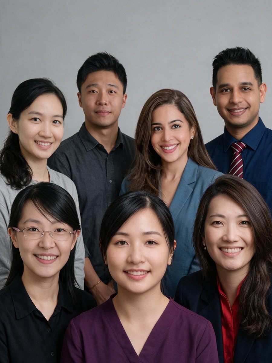 The Dental K team at the clinic